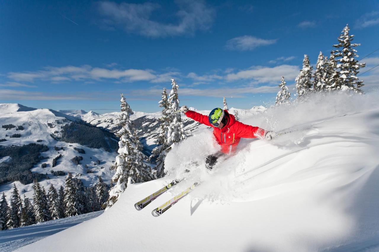 Ski In Ski Out Hotel Unterellmau Заалбах-Хинтерглем Екстериор снимка